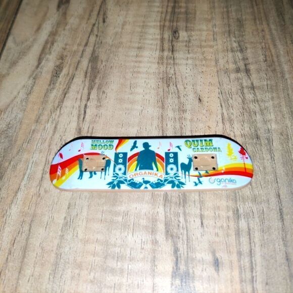 Tech Deck Organika Mellow Mood Quim Cardona Graphic Finger Skateboard - Picture 3 of 5